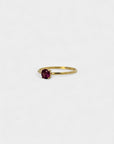 Rhodolite ring