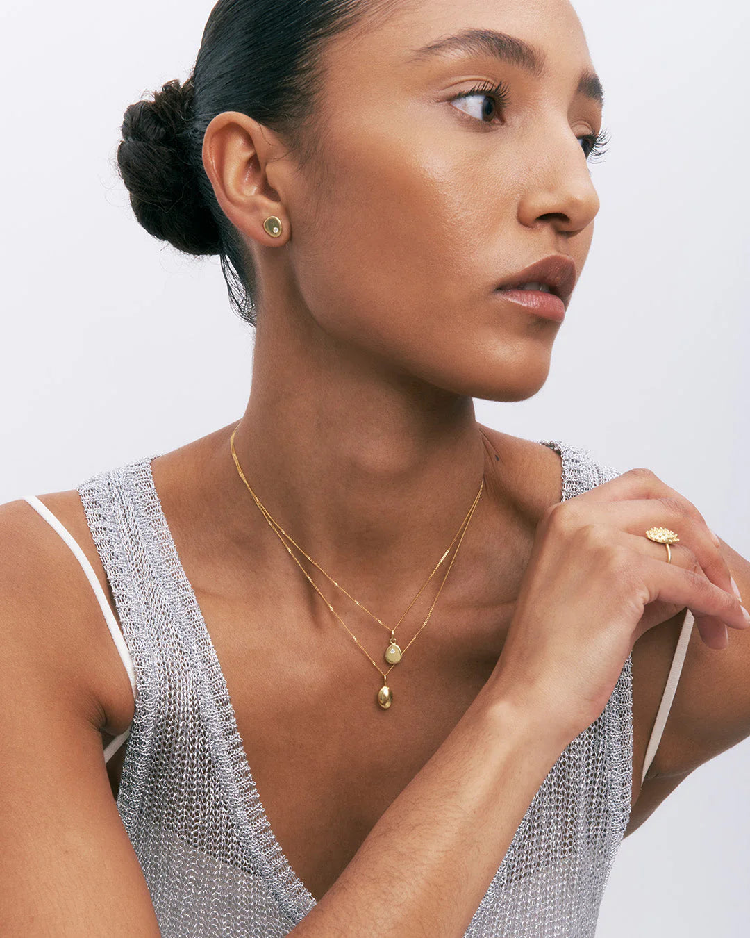 Collana Starlet in argento 925 e zircone