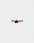 Rhodolite ring