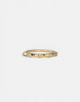 Constellation yellow gold ring with five diamonds